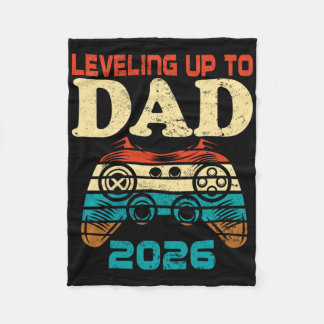 Retro Level Aufstieg Zu Daddy Again 2026 Befördert Fleecedecke