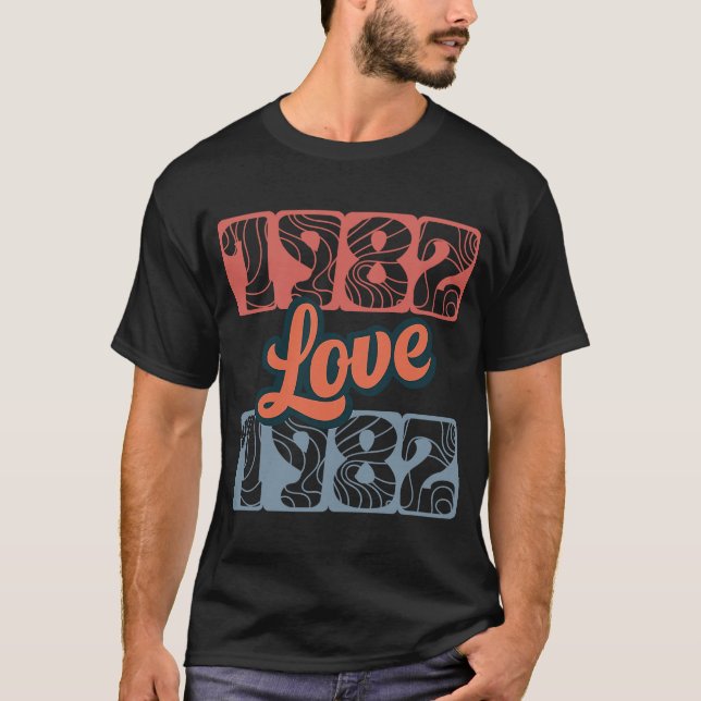 Retro Liebe 1982 Original Edition Class Perfect Le T-Shirt (Vorderseite)