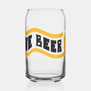 Retro "Liebe Beer" Dosenglas