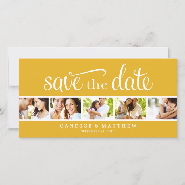 RETRO LIEBE | SAVE THE DATE ANKÜNDIGUNG (Vorderseite)