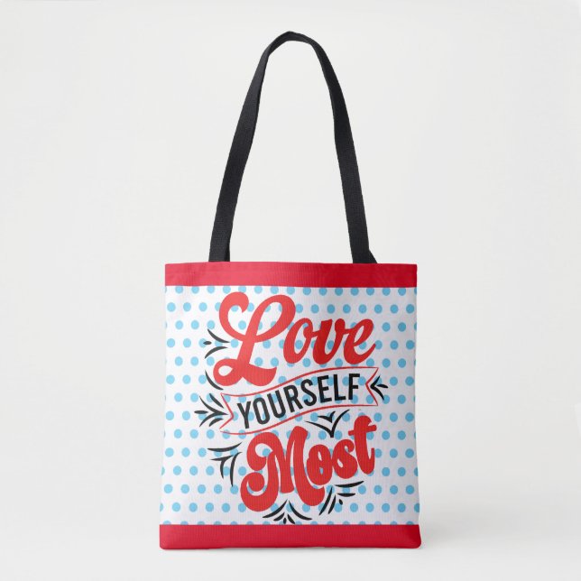 Retro-Liebe Tasche (Vorderseite)
