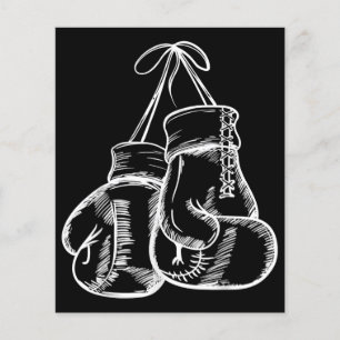 Retro-Liebe Weiße Boxhandschuhe Geschenke Boxer-Ge