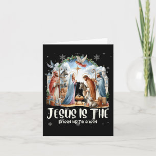 Retro Liebe wie Jesus Coquette Herzchen Bow Jesus Karte