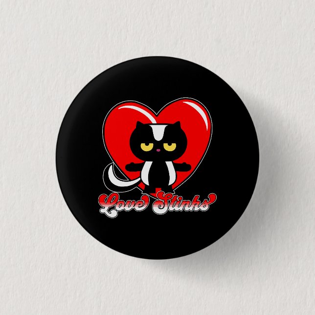 Retro-Lieben Button (Vorderseite)