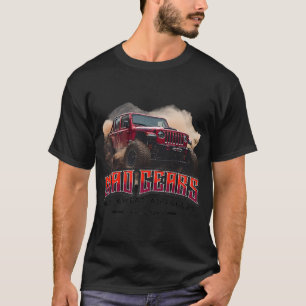 Retro Lieferwagen LKW für Outdoor Spaß 4WD Camping T-Shirt
