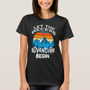 Retro Ließ das Erlebnis der Gegenwart Lehrer Moni T-Shirt