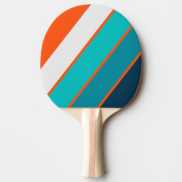 Retro Lifeguard Bold gestreift Tischtennis Schläger