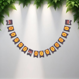 Retro Lila Big Top Cartoon Circus Banner