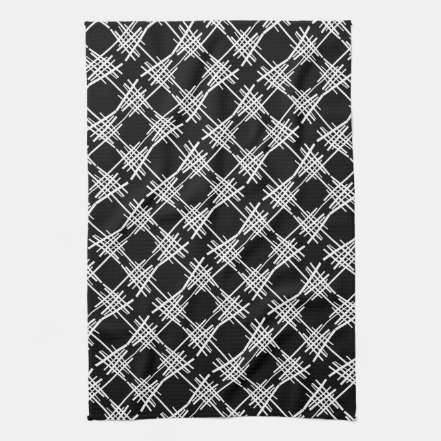 Retro-Linien Geschirrtuch (Vertikal)