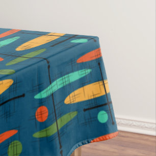 Retro-Linien Tischdecke