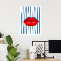 Retro Lippen