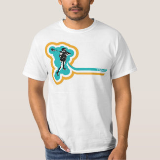 Retro lockeres T-Shirt