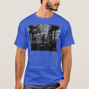 Retro Lofi Tokyo Japanese Streetwear Aesthetic Gra T-Shirt