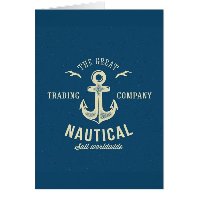 Rétro logo nautique (Devant)