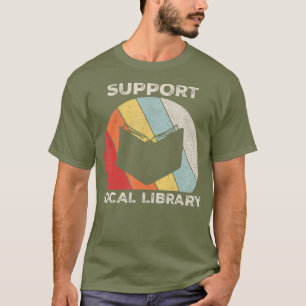 RETRO Lokalträger Library Book Lover Gift T-Shirt