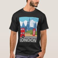 Retro London Big Ben – Ikonische Sehenswürdigkeite