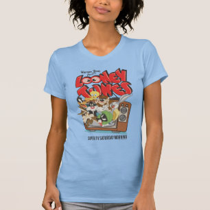 Retro LOONEY TUNES™ Burning from TV T-Shirt