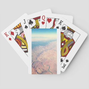 Retro-Luftbild Grand Canyon Arizona Foto vintage Spielkarten