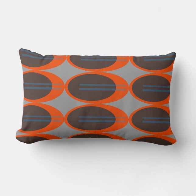 Retro lumbales Kissen (Vorderseite)