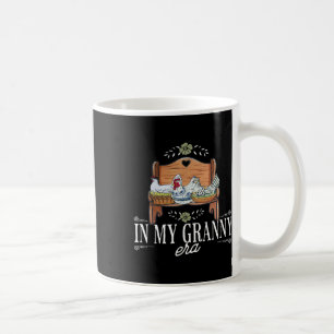 Retro Lustig In Meiner Oma-Ära Farmhouse Huhn Woo Kaffeetasse