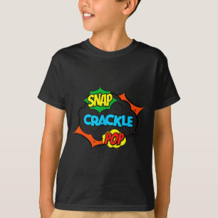 Retro Lustig Snap Crackle P Zitat Relax Meme Spiel T-Shirt