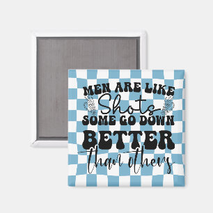 Retro lustige Männer Zitate Magnet