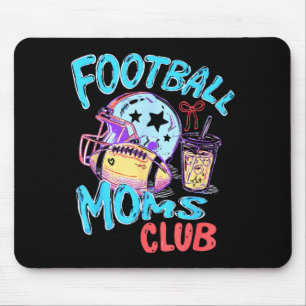 Retro lustiger Fußball-Mütter-Club Spieltag Team Mousepad