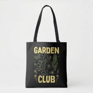 Retro lustiges Gartenschlub-Shirt Süße Pflanzenlie Tasche