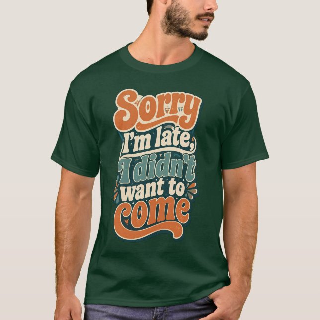 Retro Lustiges Introvert Shirt (Vorderseite)