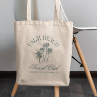 Retro Luxe Beach Social Club Logo Bachelorette