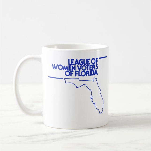 Retro LWVF Logo-Tasse Kaffeetasse (Links)