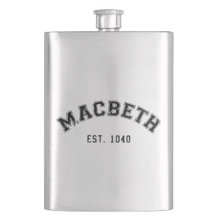 Retro Macbeth Flachmann