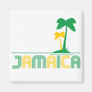 Retro Magnet Jamaikas