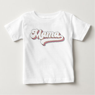Retro Mama Baby T-shirt
