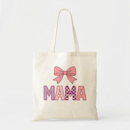 Retro Mama Coquette Valentines Png Svg, Mama Shirt Tragetasche