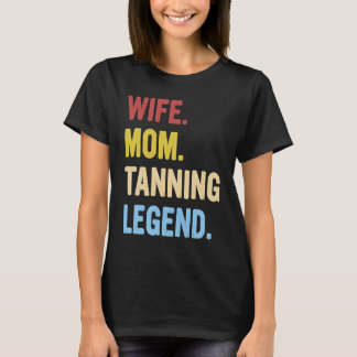 Retro-Mama Tanning Legende Mutter T-Shirt