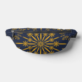 Retro Mandala Midnight Fanny Pack Bauchtasche