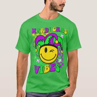 Retro Mardi Gras New Orleans Männer Frauen Kinder T-Shirt