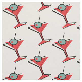 Retro Martini-Glas Stoff
