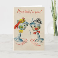 Retro Martini Jubiläumskarte