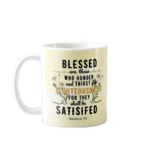Retro Matthew 5:6 Wasserfarbe