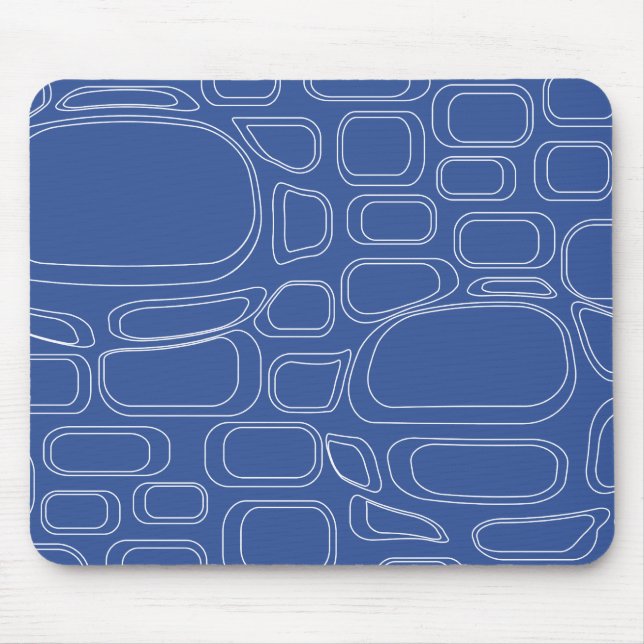 Retro-Mauspad mit Muster Mousepad (Vorne)