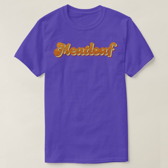 Retro Meatloaf T-Shirt (Design vorne)