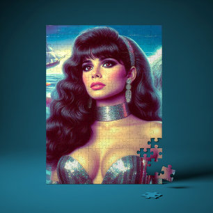 Retro-Meerjungfrau Pin-up