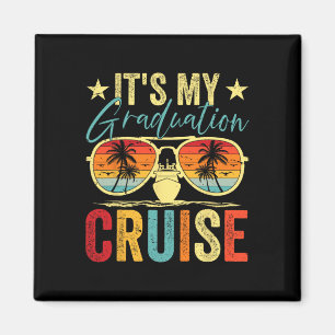 Retro Mein Abschluss Kreuzfahrt Sungles Kreuzfahrt Magnet