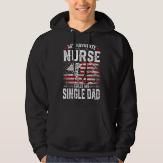 Retro Meine Lieblings-Krankenschwester nennt mich Hoodie