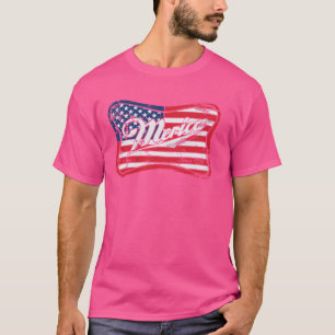 Retro Merica Seit 1776 4. Juli Unabhängigkeit P T-Shirt