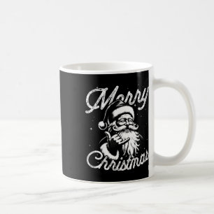 Retro Merry Christmas Santa Shaka Hawaiian Surf Sk Kaffeetasse