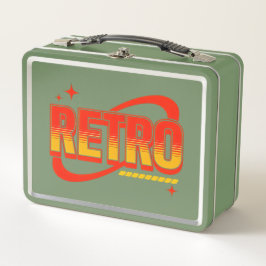 Retro. Metall Brotdose