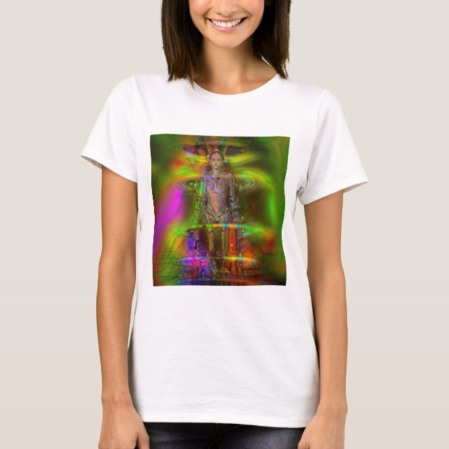 RETRO METROPOLIS AUF DEM T - SHIRT (Vorderseite)